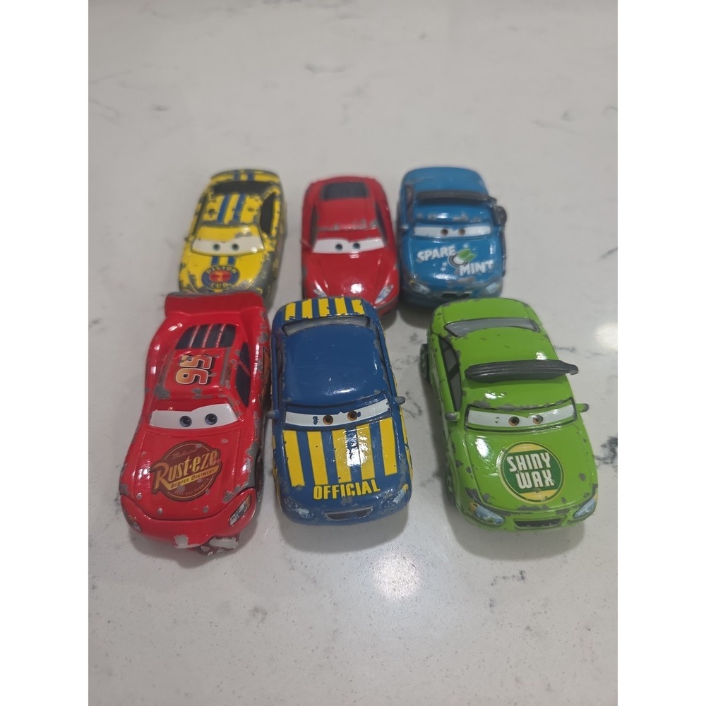 Lot Of 6 Disney Pixar Cars Diecast